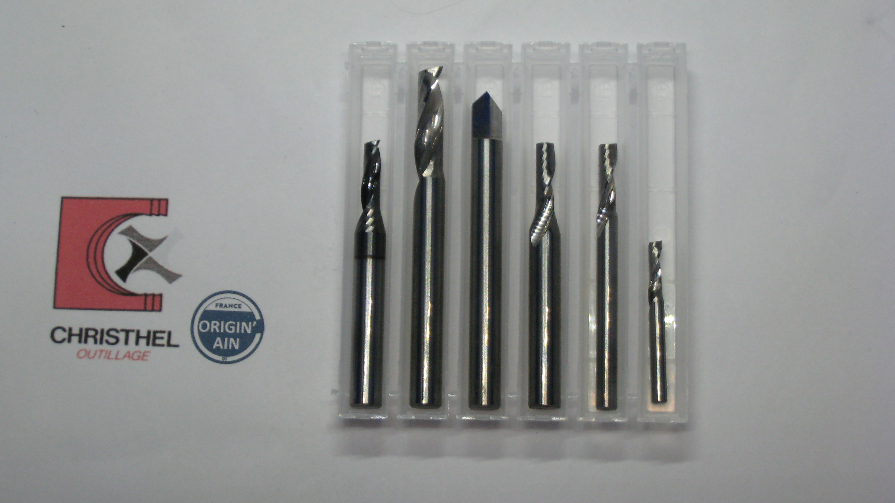 LOT DE 6 FRAISES CW 1Z HD+1 GRAVAGE KITPLUS